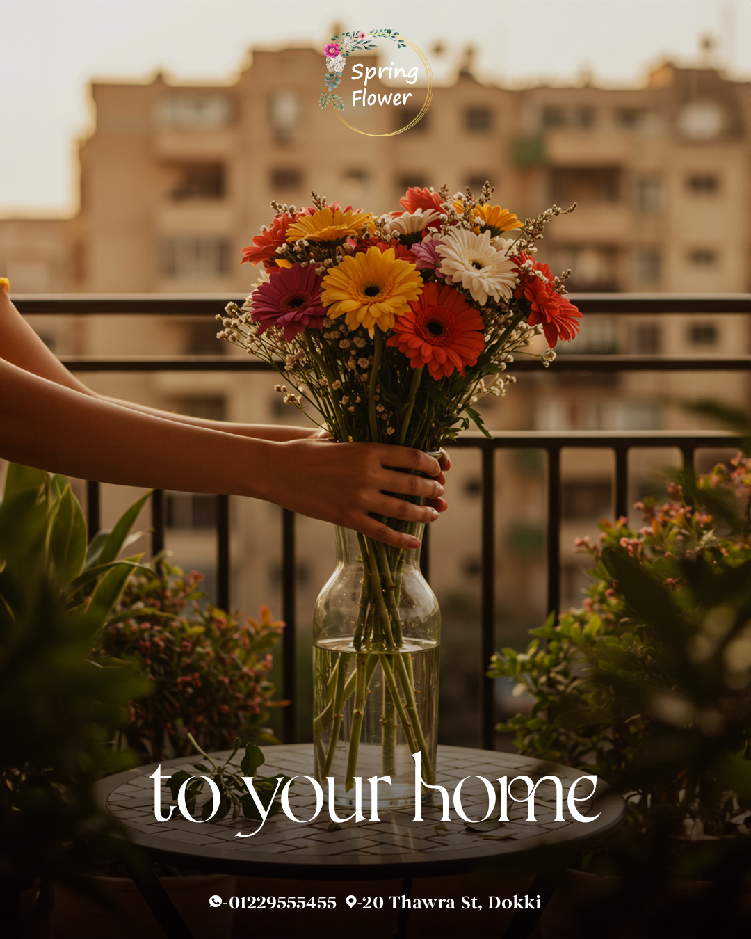 Social Media Designs for Spring Flower